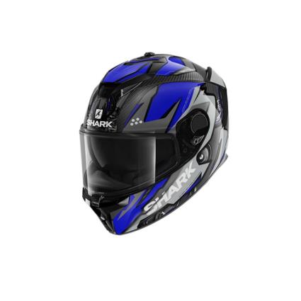 Capacete Integral Spartan Gt Carbon S Carbon / Blue / White