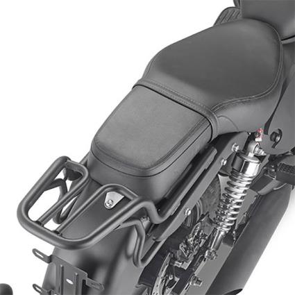 Monokey / Monolock Top Case Montagem De Rack Traseira Keeway Superlight 125 One Size Glossy Black