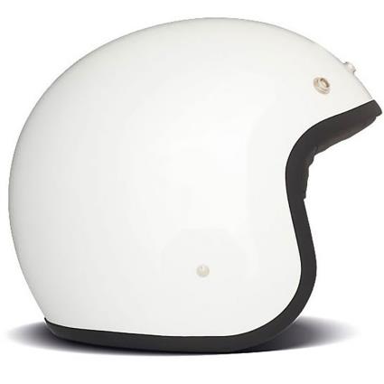 Capacete Jet Vintage XS Solid White