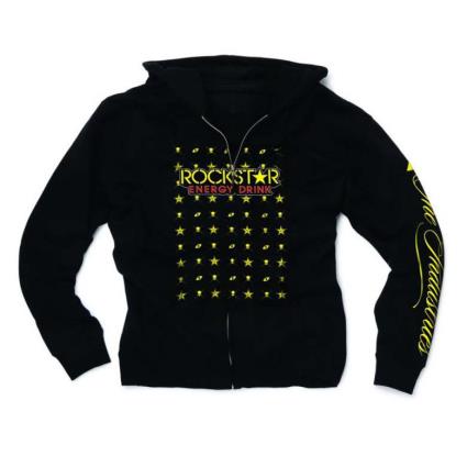 Moletom Com Zíper Rockstar Blueprint L Black