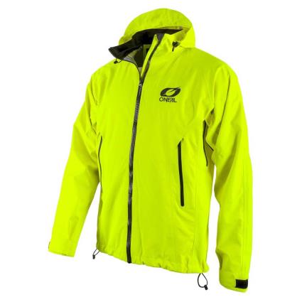 Casaco Com Capuz Tsunami Rain L Neon Yellow