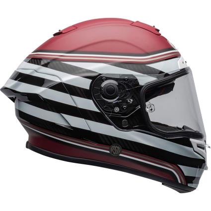 Capacete Integral Race Star Flex Dlx S RSD The Zone Matte / Gloss White / Candy Red