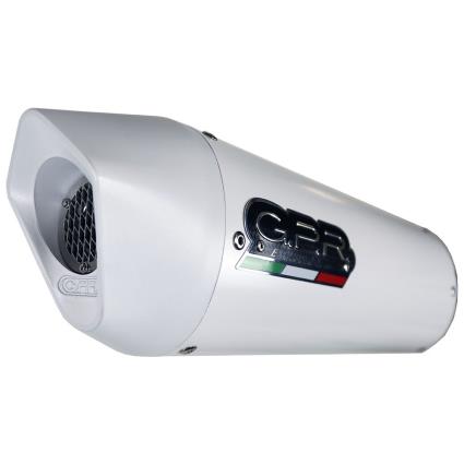 Silencioso Albus Evo4 Slip On Cb 500 F 19-20 Euro 4 Homologated One Size Glossy White / White