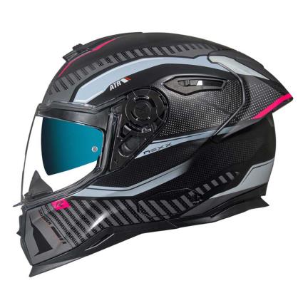 Capacete Integral Sx.100r Skidder XS Black / Pink Matte