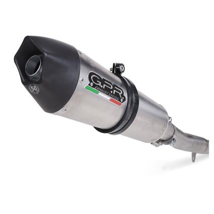 Silencioso Gpe Anniversary Titanium Slip On F3 675 12-16 Cat Homologated One Size Satin Titanium / Black