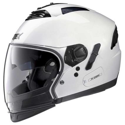 Capacete Conversivel G4.2 Pro Kinetic N-com XS Metal White