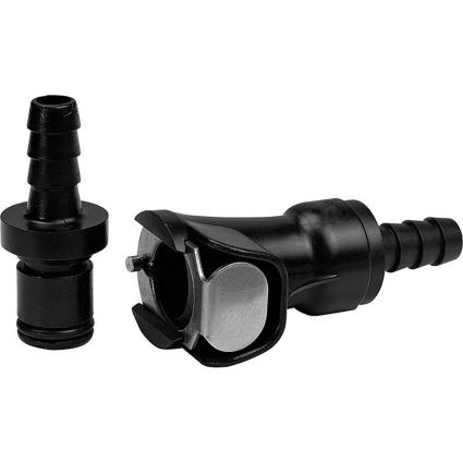 Quick Lock Coupling For Fuel Feed Hose 8 mm Black