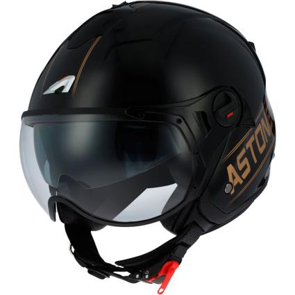 Capacete Jet Mini S Sport Cooper Graphic XS Black / Gold