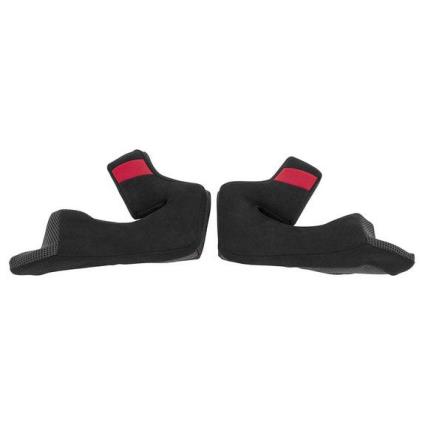 N-com N87 Clima Comfort Cheek Pads XS Black / Red