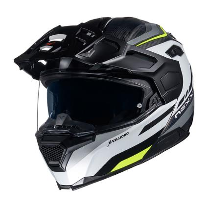 Capacete Modular X.vilijord Hiker L White / Neon Matte