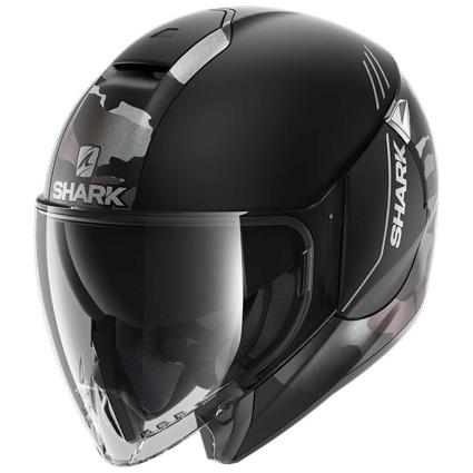 Capacete Jet Citycruiser Genom XS Matte Black / Silver / Anthracite