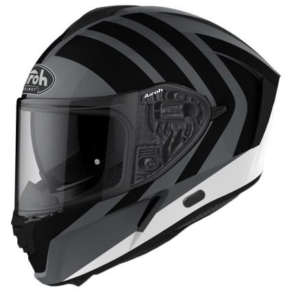 Capacete Integral Spark Scale S Black / Grey / White Matt