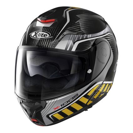 Capacete Modular X-1005 Ultra Carbon Cheyenne N-com M Carbon / Gold