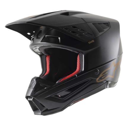 Viseira M5 Solid One Size Black / Matt Brown