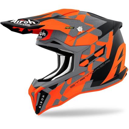 Capacete Motocross Strycker Xxx XL Orange Matt