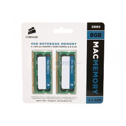 DDR3 1333MHz 8GB 2x204 SODIMM Apple Qualified e outros