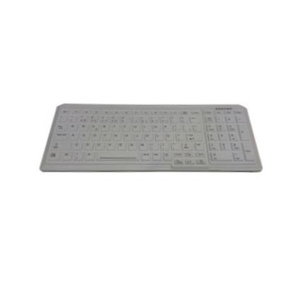 TECLADO INDUSTRIAL HOSPITALAR 103 TECLAS, ILUMINADO, USB