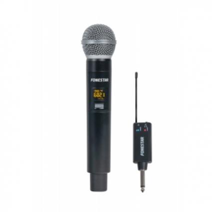 Microfone UHF s/ Fios - 