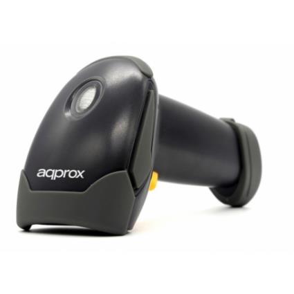 Leitor Códigos de barras  LS02 c/ suporte, Preto