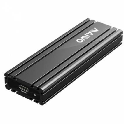 CAIXA EXTERNA PARA DISCO M.2 PCIE NVME USB 3.1 GEN 2 10GB PRETA - 