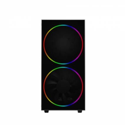 Caixa Semitorre Micro ATX / ATX  COO-DGC-A193-0 RGB LED Preto