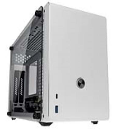 Caixa Mini-ITX  Ophion Branco Vidro Temperado