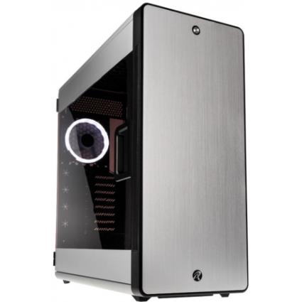 Caixa ATX  Asterion Plus Silver Janela Acrílica
