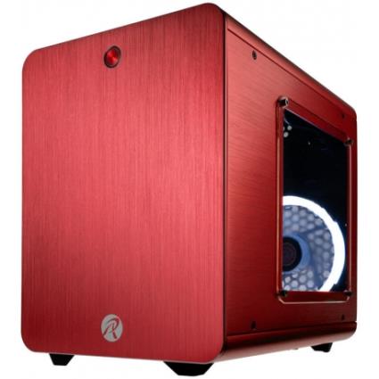 Caixa Mini-ITX  Metis Plus Vermelho Janela Acrílic