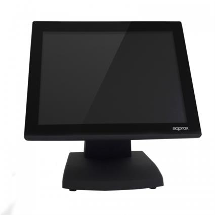 POS  Compacto 15 Touch Capacitivo 4GB/64GB SSD c/ Visor Cliente, Preto