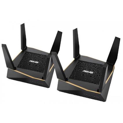 AiMesh AX6100 router sem fios Gigabit Ethernet Tri-band (2,4 GHz - 5 GHz - 5 GHz) Preto