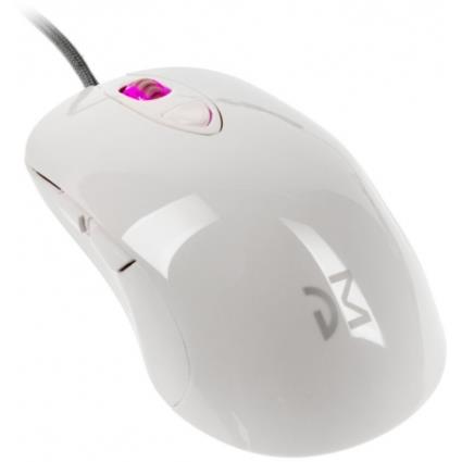 Rato Gamer  DM1 FPS Branco Pérola 16.000DPI R