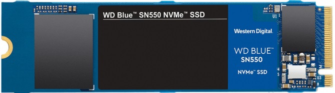 Disco SSD M.2 2280 Blue SN550 500GB 3D NAND NVMe - 