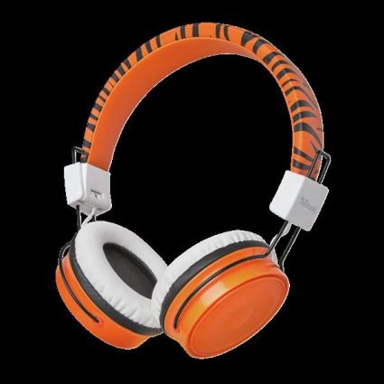 Auscultadores COMI Bluetooth Wireless Kids Laranja - 23583
