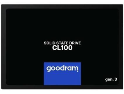 GOOD RAM Disco Interno SSD CL100 Gen. 2, 480 GB, 2,5”, Preto