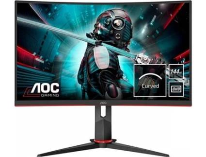 MONITOR CURVO GAMING VA 27  CQ27G2U/BK 144HZ 1MS QHD (2560 x 1440) C/AJUSTE EM ALTURA