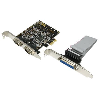 CONT. PCIE 2P RS232 SERIE + 1P LPT PARALELA