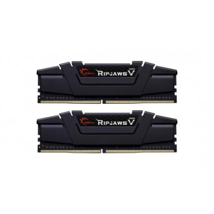 G.Skill - Kit 32GB (2 x 16GB) DDR4 3600MHz Ripjaws V Preto CL