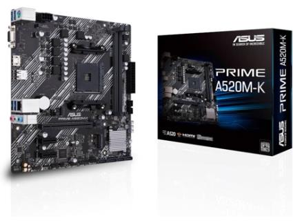 MB PRIME A520M-K AM4 - 90MB1500-M0EAY0