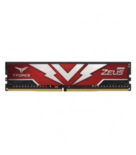 TEAM GROUP - Memória RAM 32GB DDR4 T-FORCE Zeus Dimm 3200Mhz CL20 - Vermelho