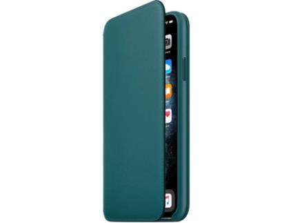 Capa  iPhone 11 Pro Max Leather Verde