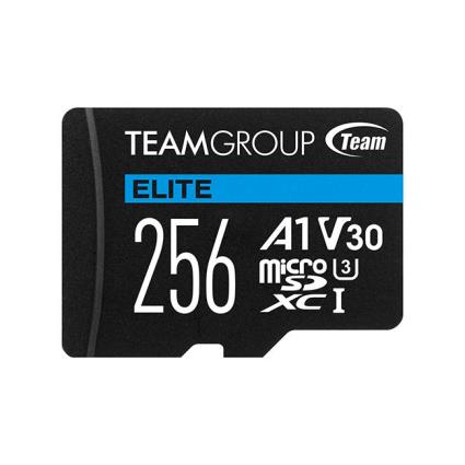 Cartão Team Group Elite MicroSDXC A1 UHS-I U3 V30 256GB