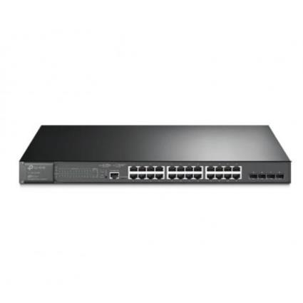 TP-LINK TL-SG3428MP switch de rede Gerido L2-L2+ Gigabit Ethernet (10-100-1000) Power over Ethernet (PoE) Preto