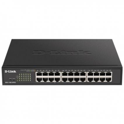 SWITCH 24-PORT POE GIGABIT SMART MANAGED (12P POE 100W)