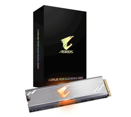 Disco M2 SSD 512GB AORUS RGB NVME 2280