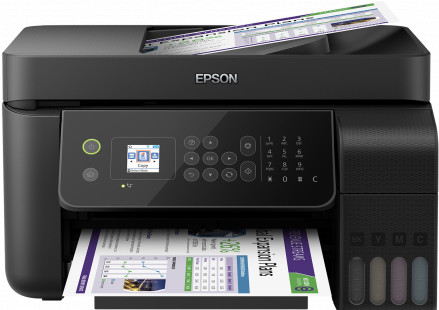 EPSON - ECOTank ET-4700 - Multifunções Jacto de tinta 4 Tinteiros MKYC, Impressão, Digitalizar, Cópia, Fax, 5760x1440 dpi Ecrã LCD ECOTank ET-4700 - Multifunções Jacto de tinta 4 Tinteiros MKYC, Impressão, Digitalizar, Cópia, Fax, 5760x1440 dpi Ecrã LCD
