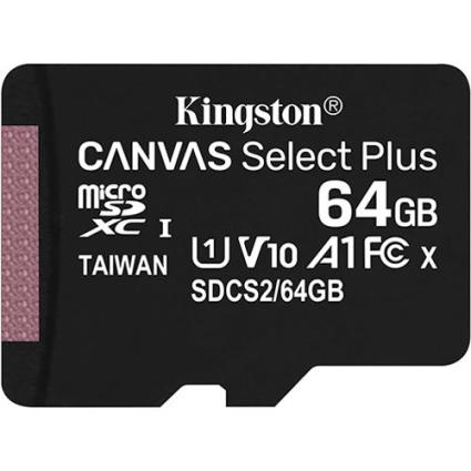 CARTÃO MICROSDHC KINGSTO.  -SDCS2/64GB