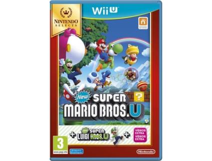 Jogo WII U  Selects: New Super Mario Bros U + New Super Luigi U
