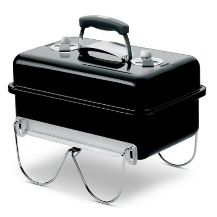 Barbecue a carvão  GO ANYWHERE 41X26CM PRETO