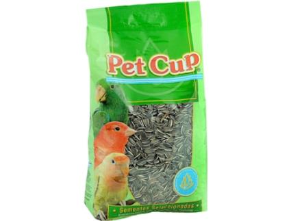 Alimentação para Papagaios e Periquitos  Sementes de Girassol Raiado (3Kg)