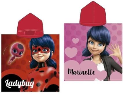 Poncho-Toalha com Capuz Lady Bug 778